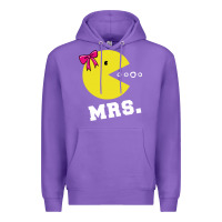 Purple Mrs Pacman Premium Hoodie - linhVisuals
