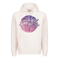 Pale Pink dirty heads Premium Hoodie - linhVisuals