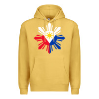 Antique Gold philippine flag hoodie pinoy flag filipino shirt pinoy sun Premium Hoodie - linhVisuals