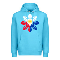 Ocean Blue philippine flag hoodie pinoy flag filipino shirt pinoy sun Premium Hoodie - linhVisuals