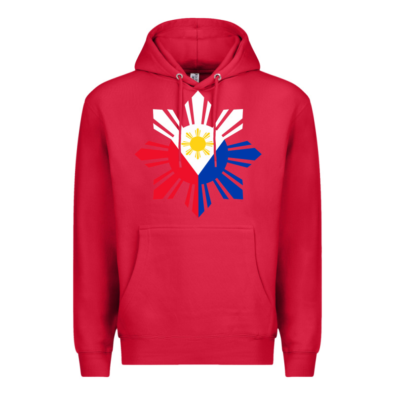 Philippine Flag Hoodie Pinoy Flag Filipino Shirt Pinoy Sun Premium Hoodie by linhVisuals | Teevron