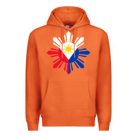 Carrot philippine flag hoodie pinoy flag filipino shirt pinoy sun Premium Hoodie - linhVisuals