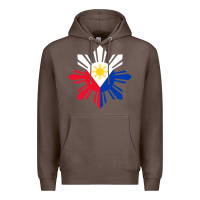 Coffee philippine flag hoodie pinoy flag filipino shirt pinoy sun Premium Hoodie - linhVisuals
