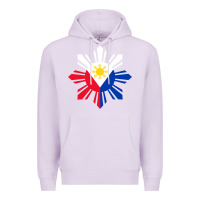 Lilac philippine flag hoodie pinoy flag filipino shirt pinoy sun Premium Hoodie - linhVisuals