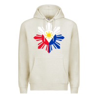 Oatmeal Heather philippine flag hoodie pinoy flag filipino shirt pinoy sun Premium Hoodie - linhVisuals