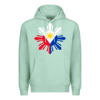 Seafoam philippine flag hoodie pinoy flag filipino shirt pinoy sun Premium Hoodie - linhVisuals