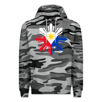Slate Camo philippine flag hoodie pinoy flag filipino shirt pinoy sun Premium Hoodie - linhVisuals