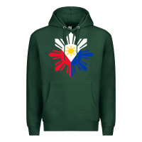 Sports Green philippine flag hoodie pinoy flag filipino shirt pinoy sun Premium Hoodie - linhVisuals