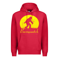 Cardinal bassquatch bigfoot Premium Hoodie - linhVisuals