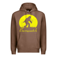 Chestnut bassquatch bigfoot Premium Hoodie - linhVisuals