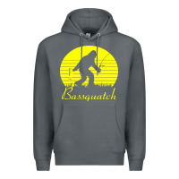 Rock bassquatch bigfoot Premium Hoodie - linhVisuals