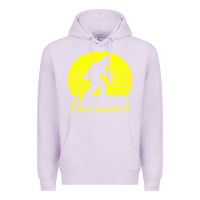 Lilac bassquatch bigfoot Premium Hoodie - linhVisuals