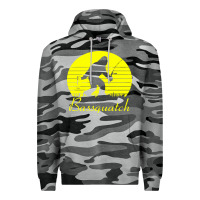 Slate Camo bassquatch bigfoot Premium Hoodie - linhVisuals