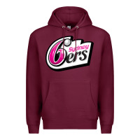 Burgundy sydney sixers Premium Hoodie - linhVisuals