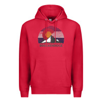 Cardinal breckenridge colorado x co flag mountain peak raglan baseball tee Premium Hoodie - linhVisuals