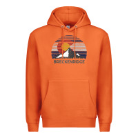 Carrot breckenridge colorado x co flag mountain peak raglan baseball tee Premium Hoodie - linhVisuals