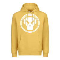 Antique Gold metalheadz Premium Hoodie - linhVisuals