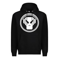 Black metalheadz Premium Hoodie - linhVisuals