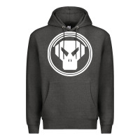 Charcoal Heather metalheadz Premium Hoodie - linhVisuals