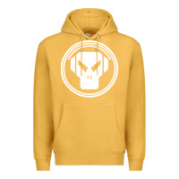 Mustard metalheadz Premium Hoodie - linhVisuals