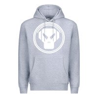 Heather Grey metalheadz Premium Hoodie - linhVisuals