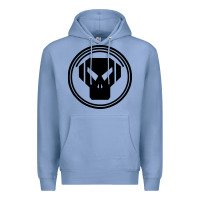 Colony Blue metalheadz Premium Hoodie - linhVisuals
