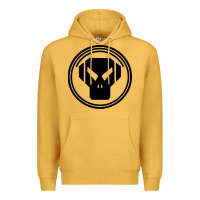 Mustard metalheadz Premium Hoodie - linhVisuals