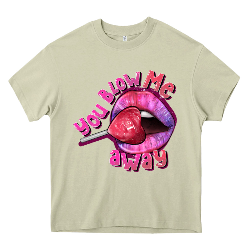 You Blow Me Away Valentines Day Heavy Core Tee by FaDigitalArtStudio | Teevron
