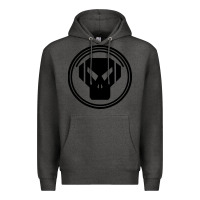 Charcoal Heather metalheadz Premium Hoodie - linhVisuals