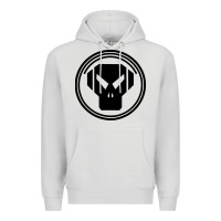 Dove Grey metalheadz Premium Hoodie - linhVisuals