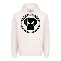 Pale Pink metalheadz Premium Hoodie - linhVisuals