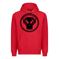 Red metalheadz Premium Hoodie - linhVisuals