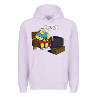 Lilac the king of the sports Premium Hoodie - linhVisuals