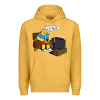 Mustard the king of the sports Premium Hoodie - linhVisuals