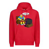 Red the king of the sports Premium Hoodie - linhVisuals