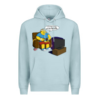 Blue Mist the king of the sports Premium Hoodie - linhVisuals