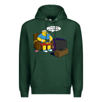 Sports Green the king of the sports Premium Hoodie - linhVisuals