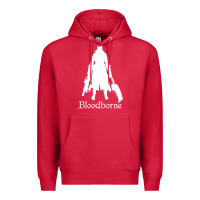 Cardinal bloodborne zipped Premium Hoodie - linhVisuals