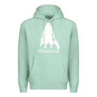 Seafoam bloodborne zipped Premium Hoodie - linhVisuals