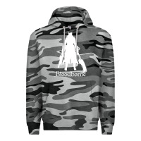 Slate Camo bloodborne zipped Premium Hoodie - linhVisuals