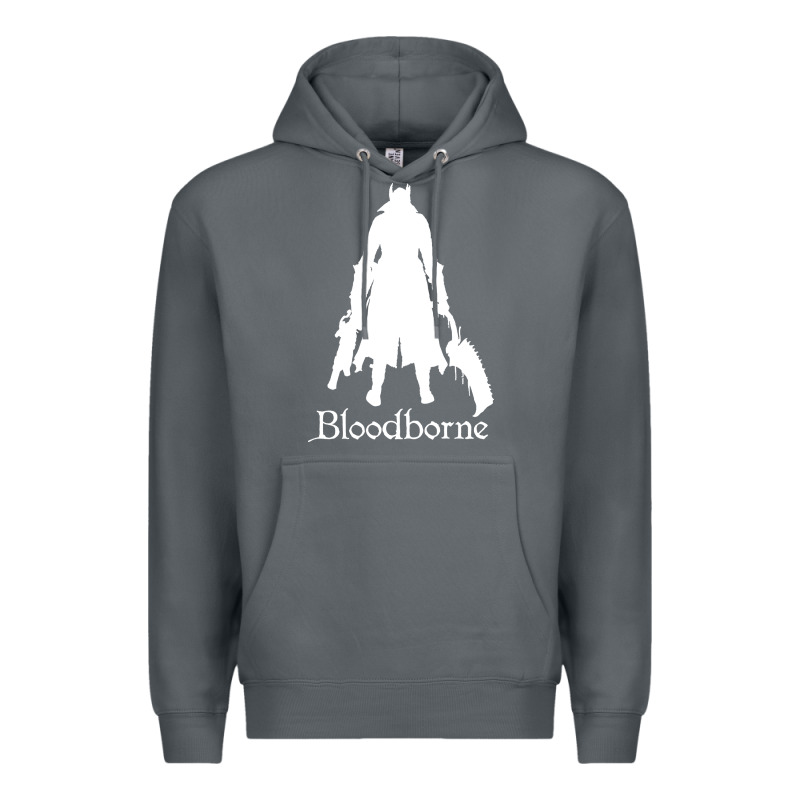 Bloodborne Zipped Premium Hoodie by linhVisuals | Teevron