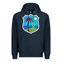 Navy west indies cricket Premium Hoodie - linhVisuals