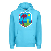 Ocean Blue west indies cricket Premium Hoodie - linhVisuals