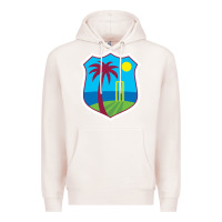 Pale Pink west indies cricket Premium Hoodie - linhVisuals