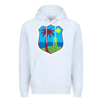 White west indies cricket Premium Hoodie - linhVisuals