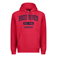 Cardinal hood river oregon or vintage sports established navy design t shirt Premium Hoodie - linhVisuals