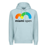 Blue Mist miami open Premium Hoodie - linhVisuals