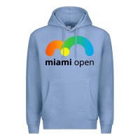 Colony Blue miami open Premium Hoodie - linhVisuals