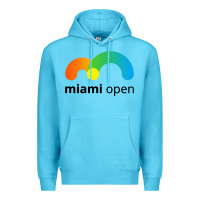 Ocean Blue miami open Premium Hoodie - linhVisuals