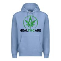 Colony Blue healthcare thc marijuana cannabis medical Premium Hoodie - linhVisuals